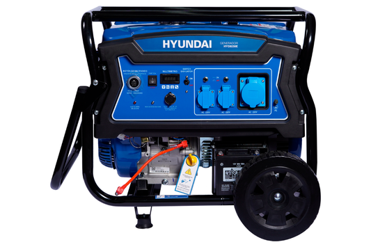 Generador Eléctrico 6.500W Hyundai Partida Eléctrica Gasolina 82HYG9250E (CONSULTAR STOCK)