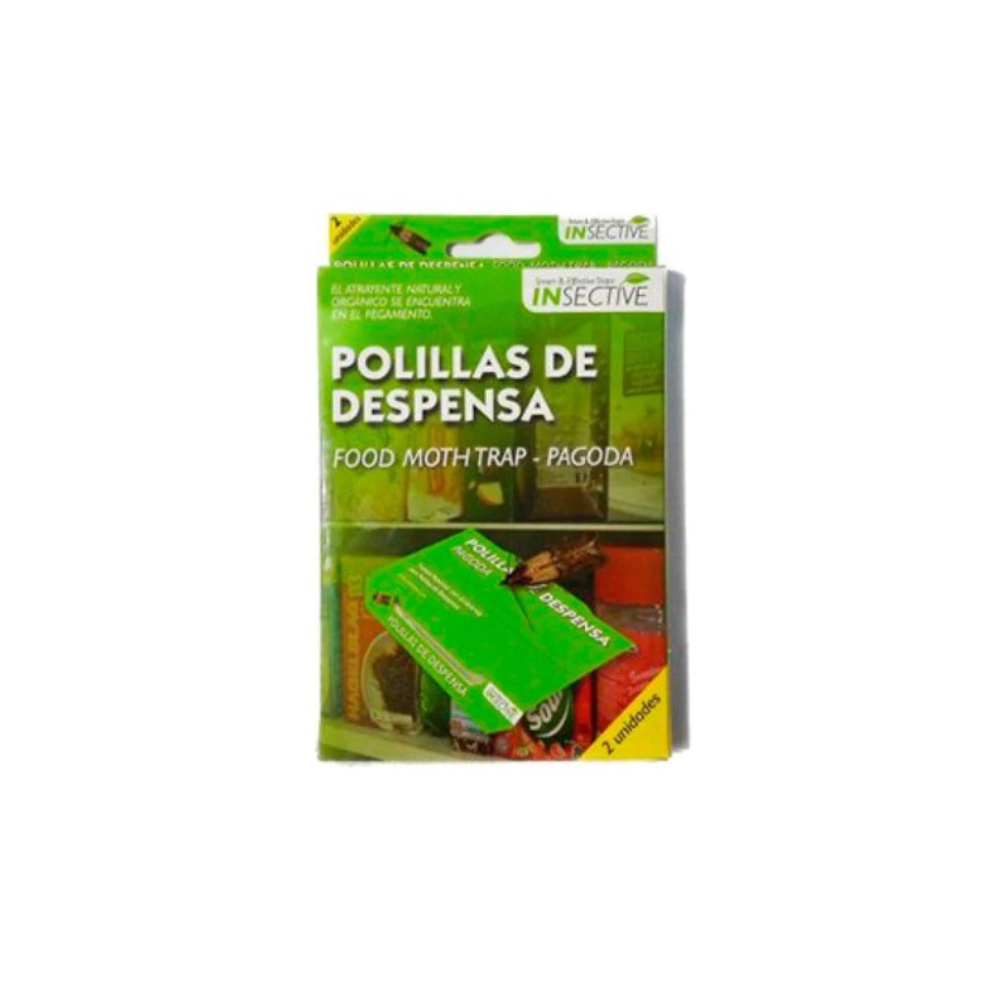 Trampa Pegajosa para Polilla de Despensa (Pack 2)