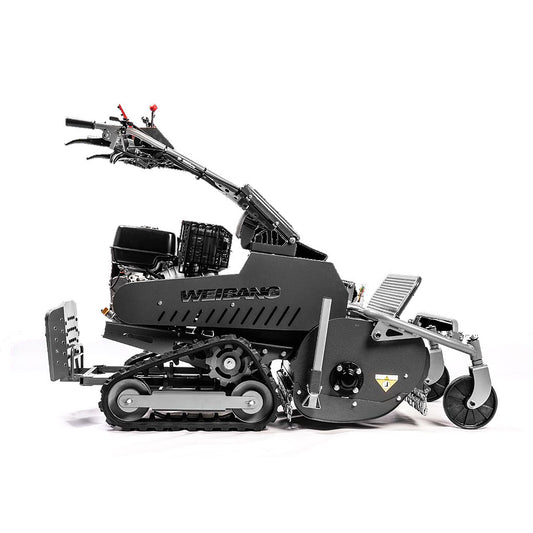 Desbrozadora de martillos híbrida de oruga profesional Weibang