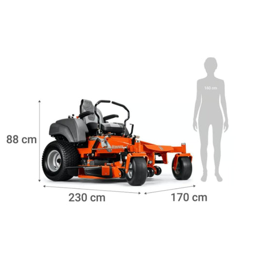 Tractor Giro Zero Husqvarna MZ54 25hp