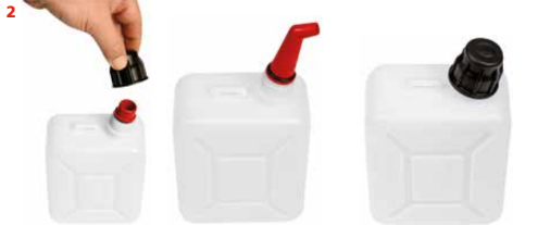 Depósito de mezclas de 1 litro