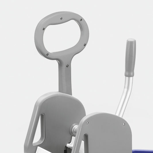 Carro de aseo doble cubo con prensa 2×15 l