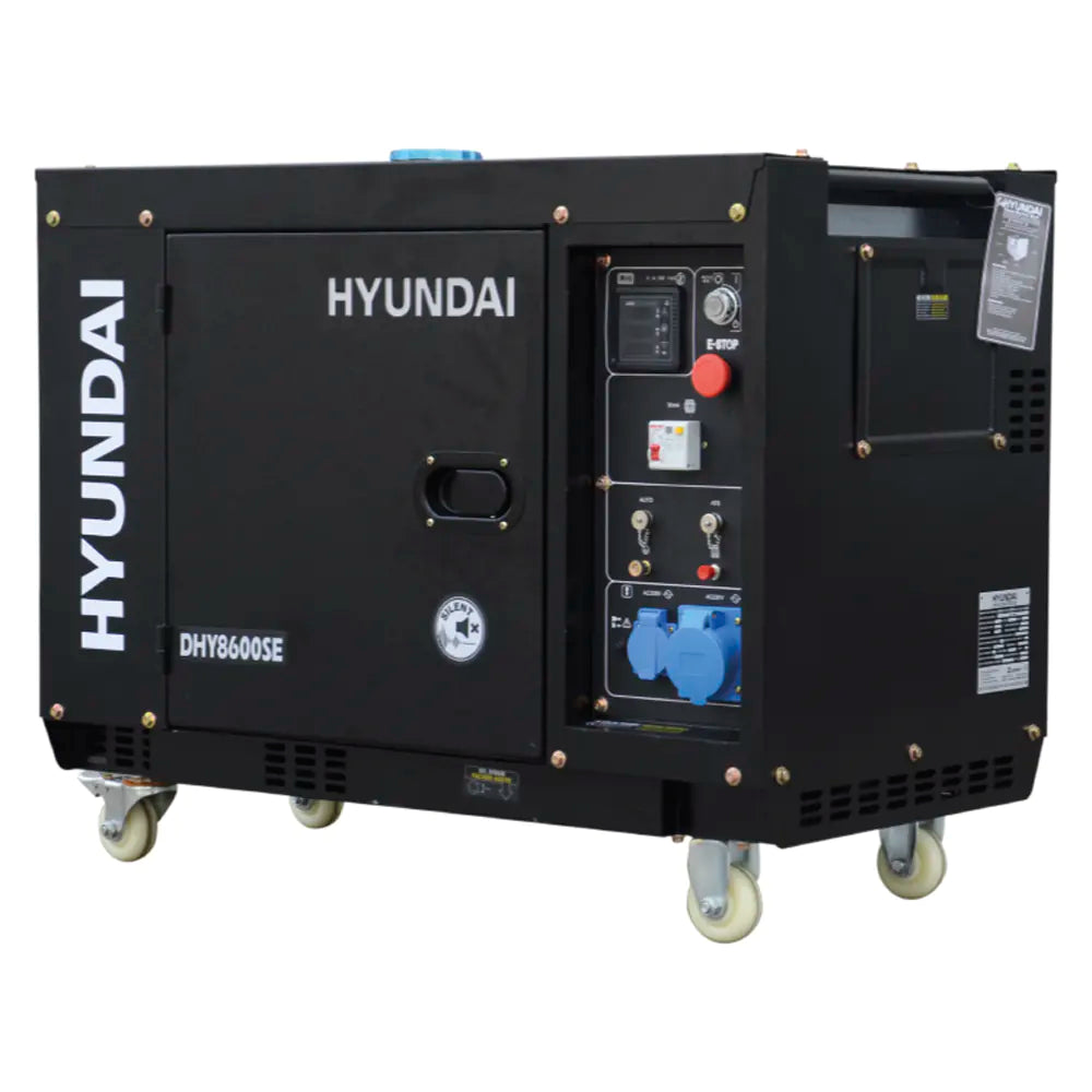 Generador 6.300W Diésel / Eléctrico Hyundai 78DHY8600SE