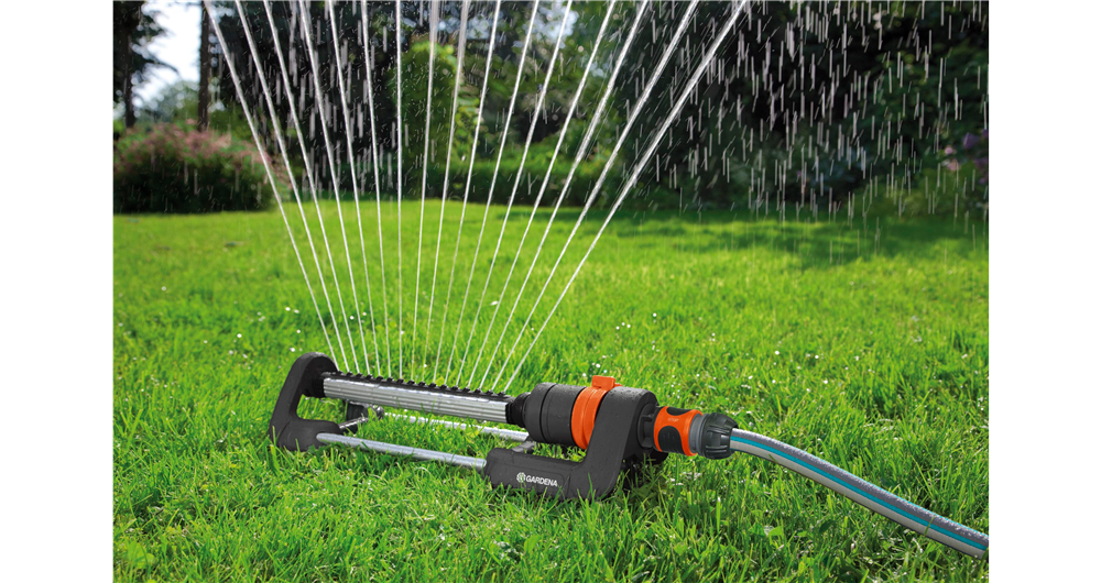 Aspersor Oscilante Aqua M Gardena