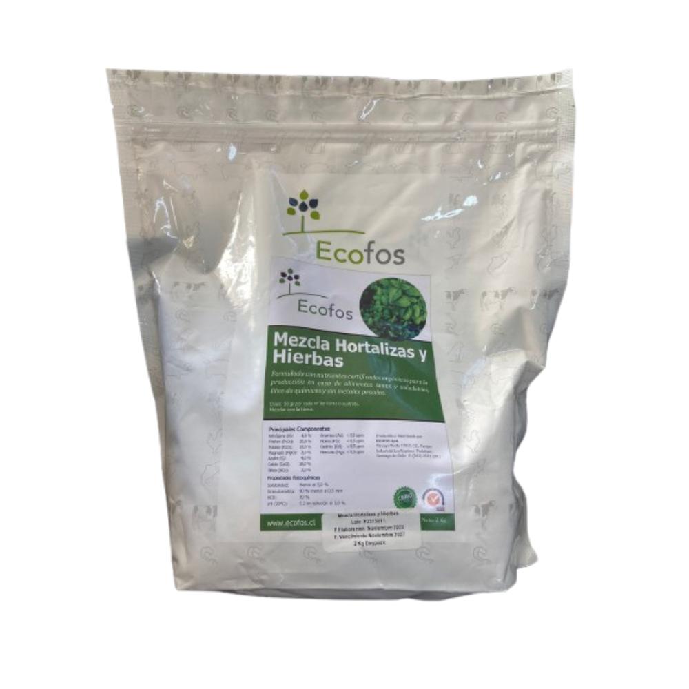 Mezcla ECOFOS Hortalizas e Hierbas x 2 KL