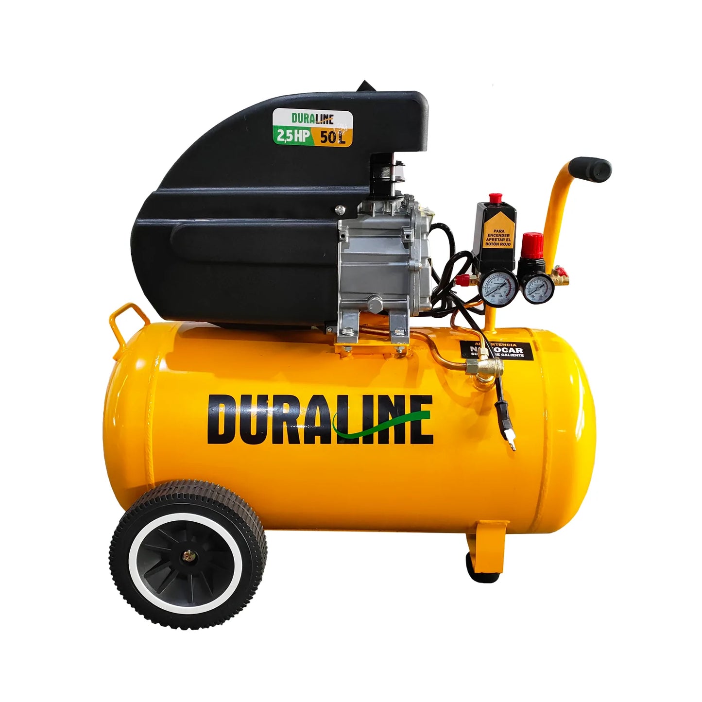 Compresor DURALINE 50 LTS , 2,5HP, 220 VOLT / Consultar Stock