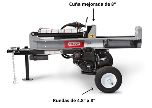 Partidor de Leña Oregón 25 Toneladas