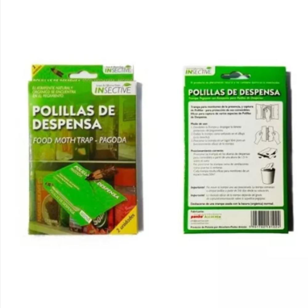 Trampa Pegajosa para Polilla de Despensa (Pack 2)