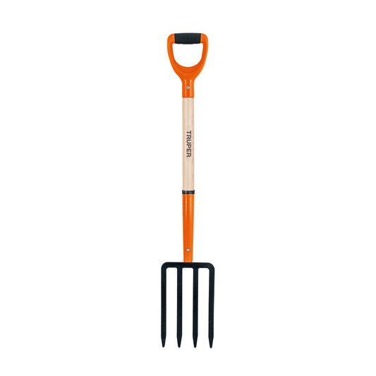 Horqueta Bieldo para jardín, 4 dientes, mgo 29", puño "Y"