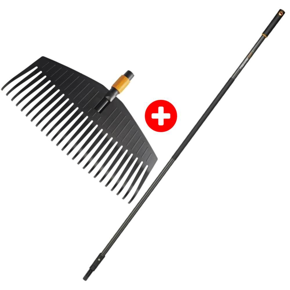 Barre hoja Fiskars + Mango grafito 156 cm