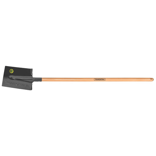 Pala recta, mango de madera 130 cm