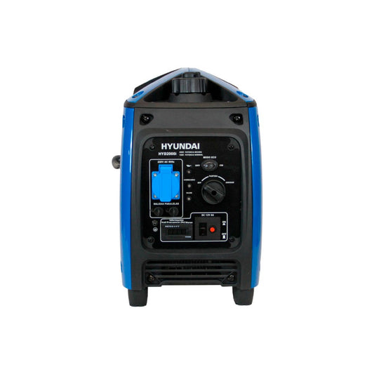 Generador Inverter Eléctrico / Gasolina 2000W Hyundai 82HYD2000I