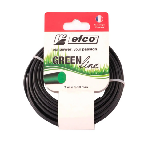 Hilo Nylon Redondo 7mx3,3mm Negro - Efco