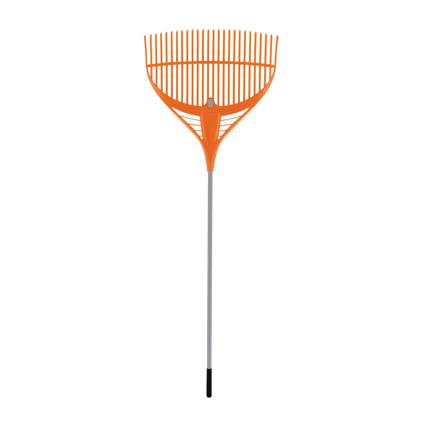 Escoba PLÁSTICA FLEX. P/JARDÍN, 26 DIENTES, MANGO ACERO 54"