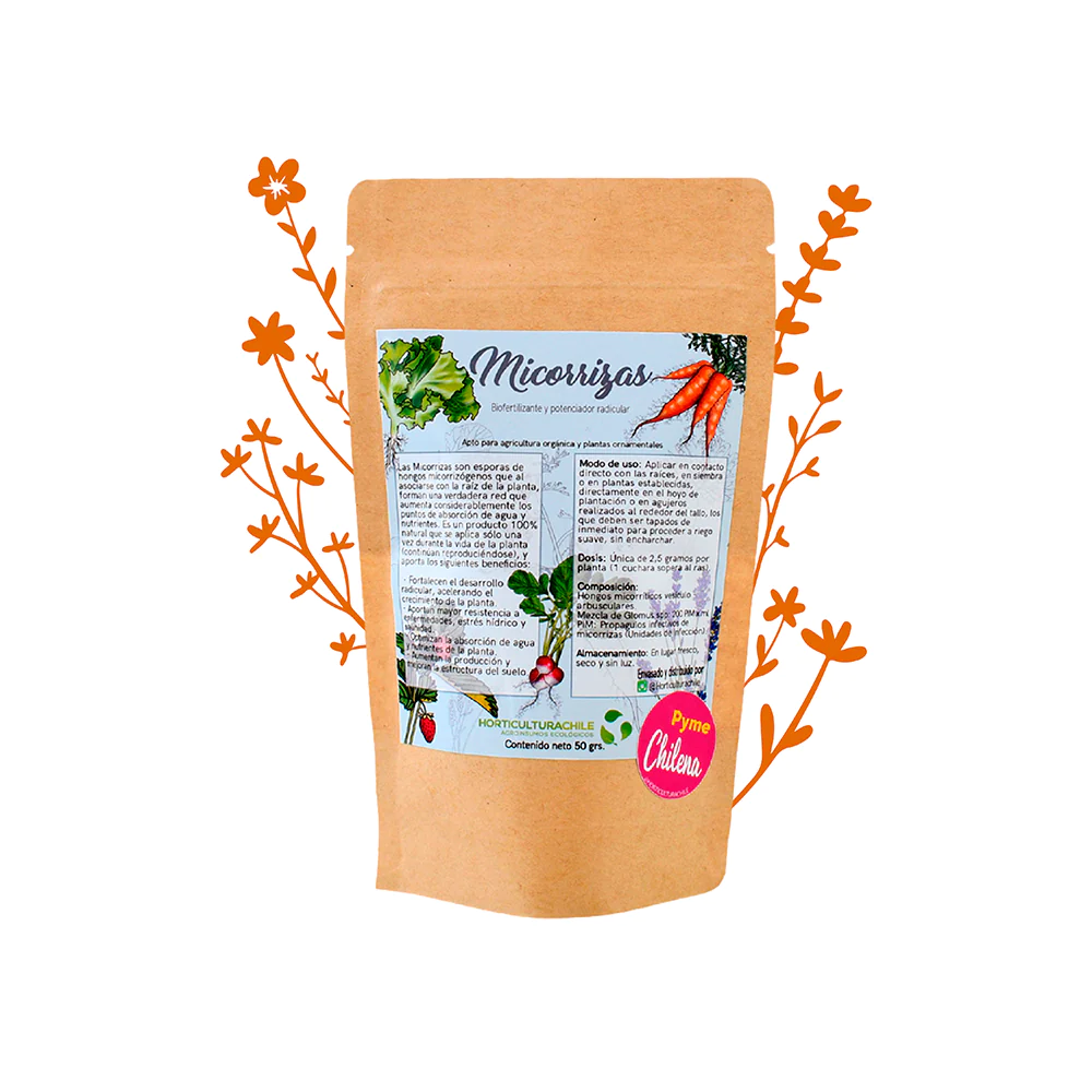 Micorrizas bioestimulante radicular orgánico 50gr