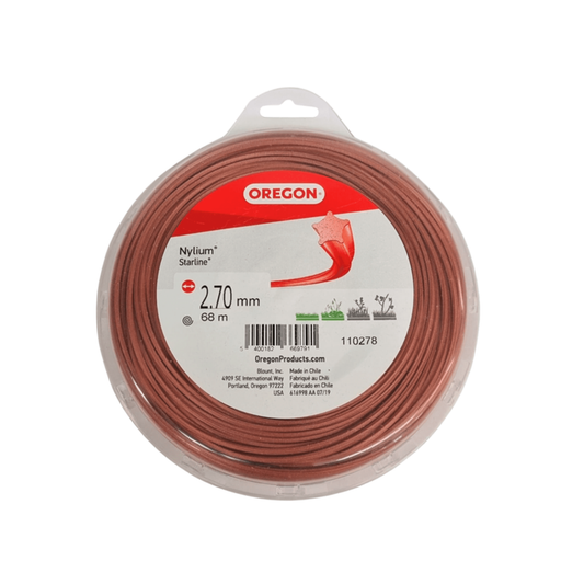 Nylon Starline 2,7mm x 68mts estrella OREGON