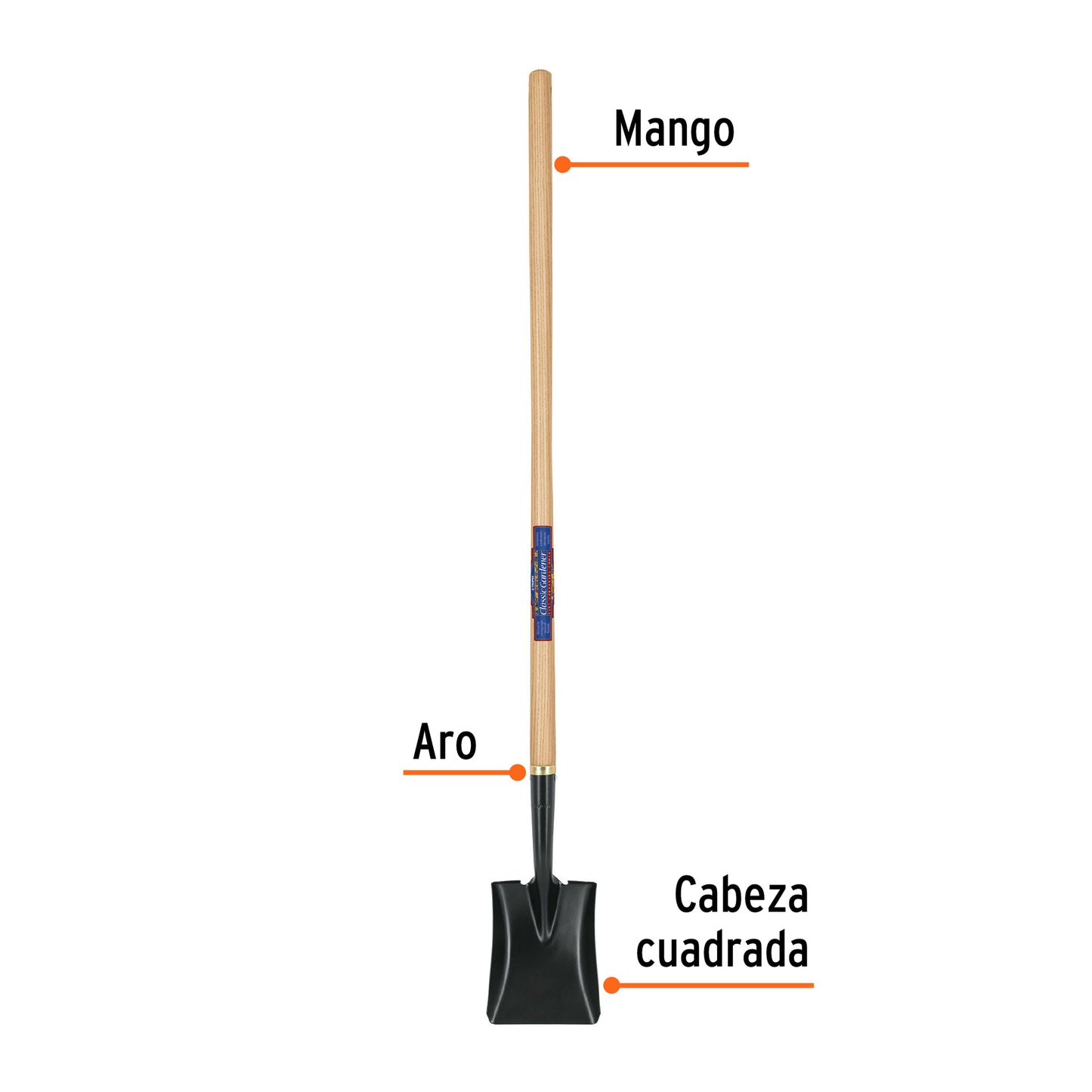 Pala Lady Cuadrada Classic Gardener