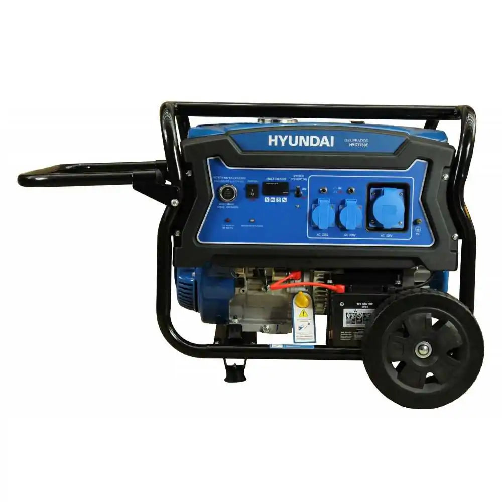 GENERADOR HYUNDAI 82HYG7750E 5.5 KW GASOLINA P.ELECTRICA