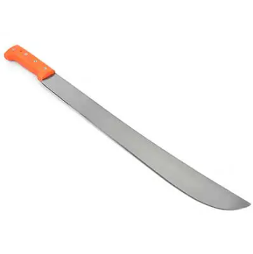Machete estándar 22" t-460-22P cacha naranja remachada
