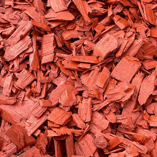 MULCH ASTILLA ROJA SACO 30 LTS